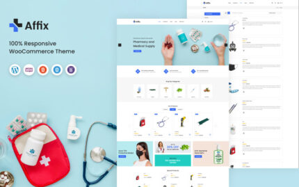 Affix - Medical WooCommerce Template WooCommerce Theme