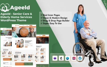 Ageeld - Senior Care & Elderly Home Services WordPress Theme