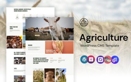 Agrior - Agriculture And Farming WordPress Elementor Theme WordPress Theme