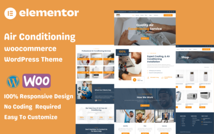 Air Conditioning WooCommerce WordPress Theme WooCommerce Theme