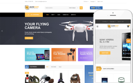 Alice Mart - Multipurpose Theme‎ WooCommerce Theme