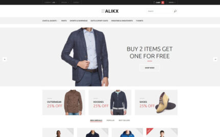 Alikx PrestaShop Theme