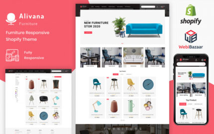 Alivana - Interior Decor and Lights Shopify Theme