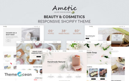 Ametic - Beauty & Cosmetics Responsive Shopify Theme