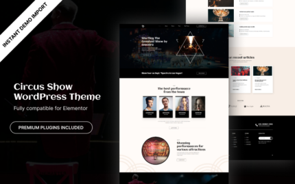 Amonra - Circus Show WordPress Theme