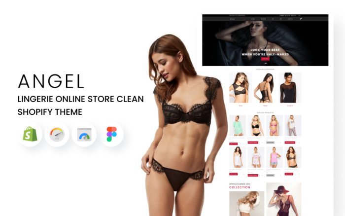 Angel - Lingerie Online Store Clean Shopify Theme