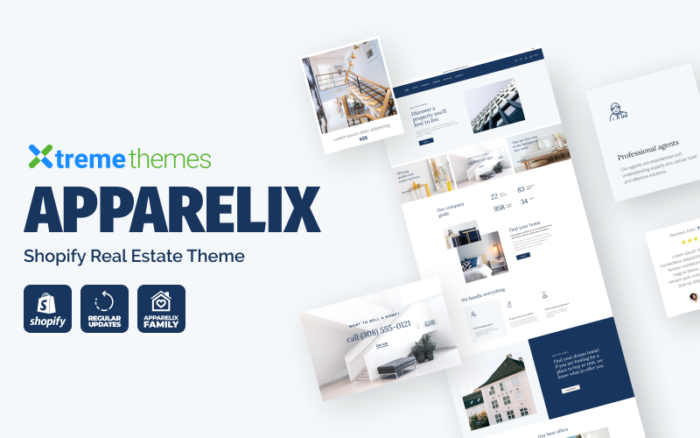 Apparelix Shopify Real Estate Theme Shopify Theme