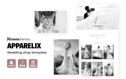 Apparelix - Wedding Fashion Shop Shopify Theme