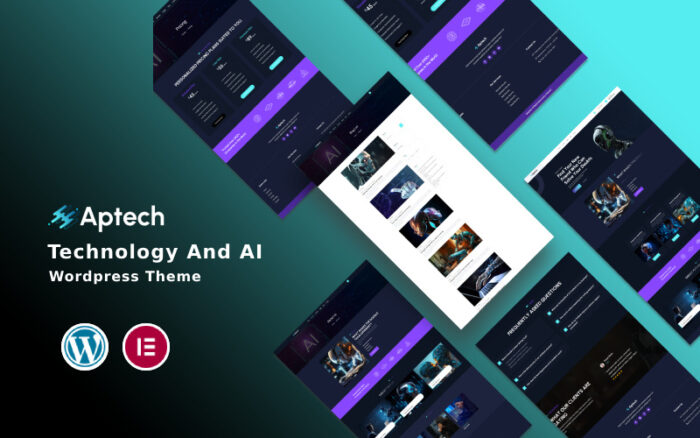 Aptech - Artificial Intelligence And Technology WordPress Theme