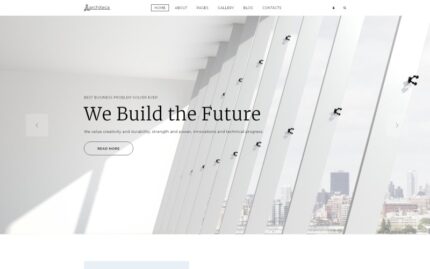 Architeca - Architecture Agency Multipage Stylish Joomla Template