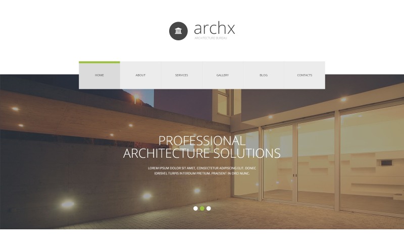 Architecture Responsive Joomla Template