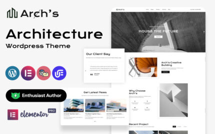 Arch's - Architecture Construction WordPress Theme