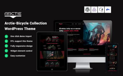 Arctie - Bicycle Collection WordPress Theme