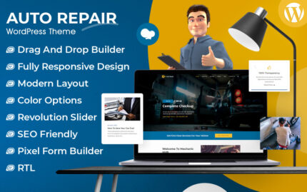 Auto Repair WordPress Theme