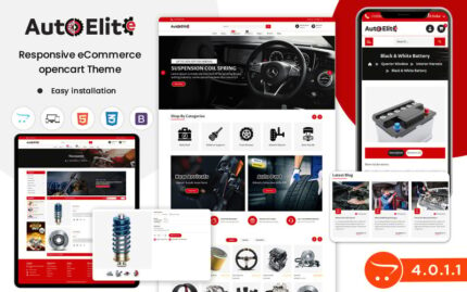 Autoelite - Opencart Template for Auto, Cars, Bikes and Auto Parts Sellers OpenCart Template