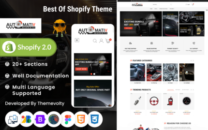 Automativ - Mega Parts Premium Shopify Theme