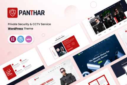 Panthar - Security & CCTV Service WordPress Theme