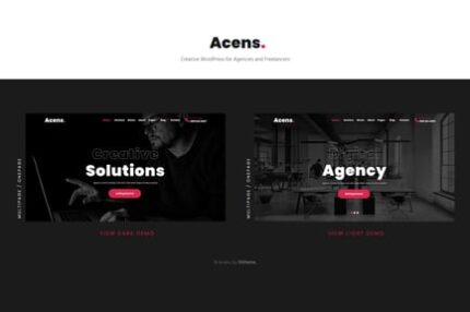 Acens - Creative Agencies WordPress Theme