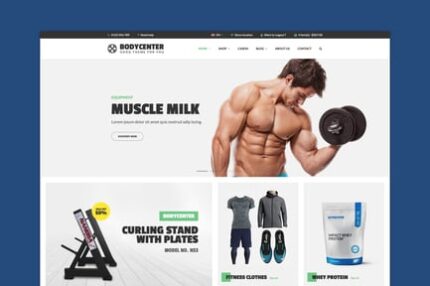 BodyCenter - Fitness WooCommerce WordPress Theme