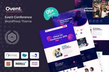 Ovent - Event Conference WordPress Theme