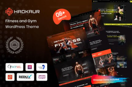 Hadkaur - Fitness and Gym WordPress Theme