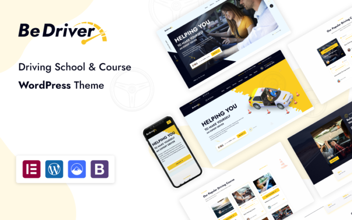 Be Driver - Driving School WordPress Theme