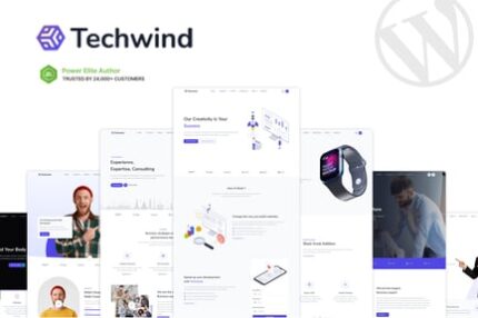 Techwind - Multipurpose Landing WordPress Theme