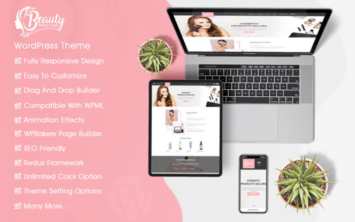 Beauty Product Shop WooCommerce Theme