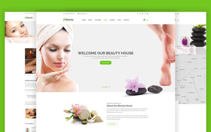 Beautyhouse - Health & Beauty Website Template