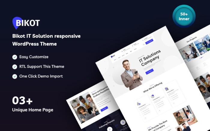 Bikot - IT Solution Responsive WordPress Theme