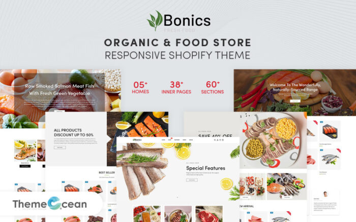 Bonics - Organic & Food Store Shopify Theme