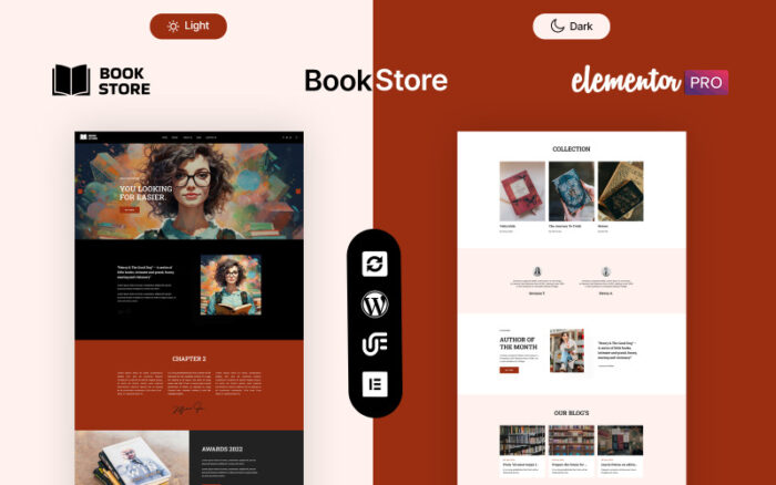 Book Store - Book Author WordPress Theme