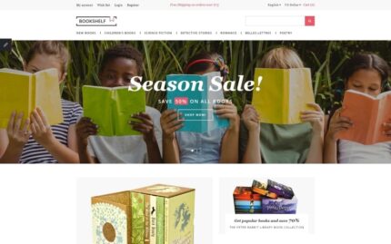 Books Responsive OpenCart Template