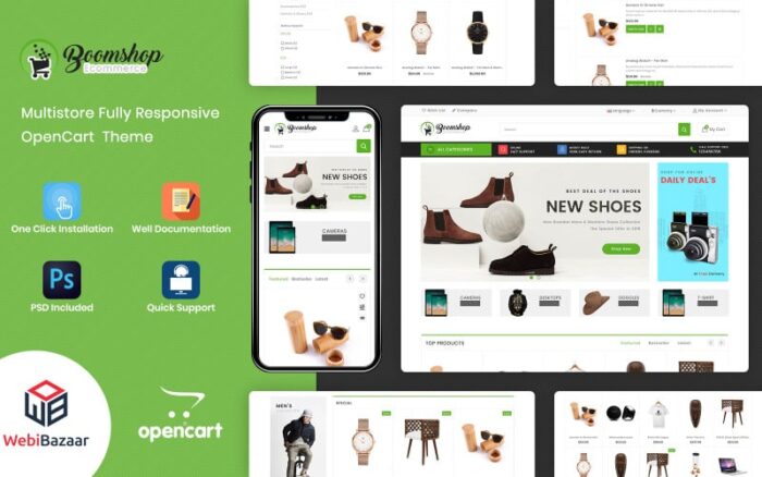 Boomshop - Shopping Mall OpenCart Template