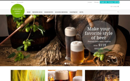 Brewery Responsive PrestaShop Theme