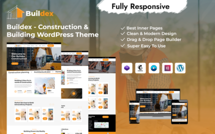 Buildex - Construction & Building WordPress Theme