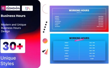 Business Hours WordPress Plugin For Elementor