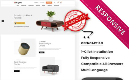 Buyent - The Multipurpose OpenCart Template