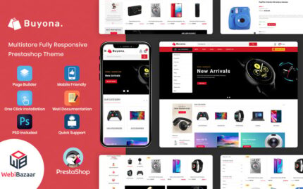 Buyona - Supermart Electronic Template PrestaShop Theme