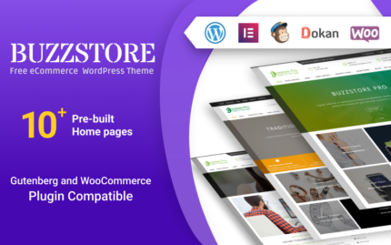 Buzz Store Free - Online WooCoomerce Store Theme WooCommerce Theme