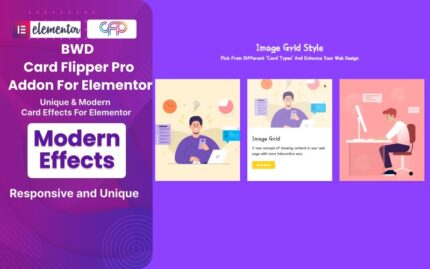 BWD Card Flipper Pro WordPress Plugin For Elementor