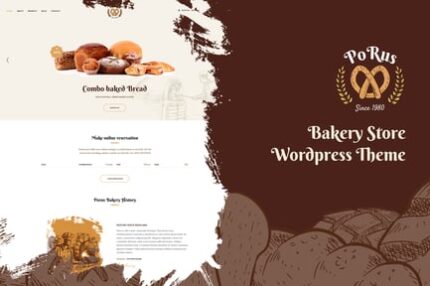 Porus - Bakery Store WordPress Theme