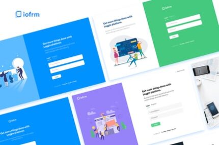 Iofrm - Login and Register Form Templates