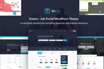 Entaro - Job Portal WordPress Theme