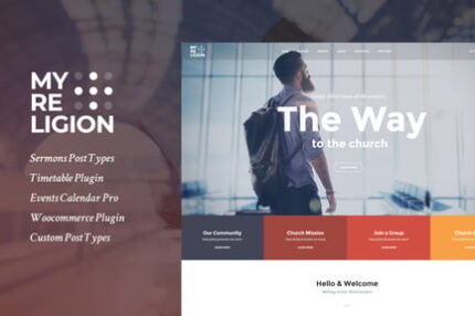 My Religion - Dedicated Church WordPress Theme