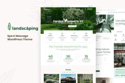 Landscaping - Garden Landscaper WordPress Theme