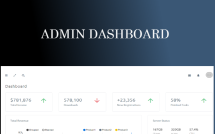 Capsi - Dashboard Admin Template