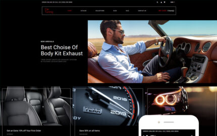 Car Tuning - Car Tuning Multipage Modern Shopify Theme