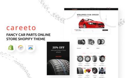 Careeto - Fancy Car Parts Online Store Shopify Theme