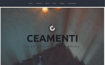 Ceamenti - Your Style of Shopping PrestaShop Theme